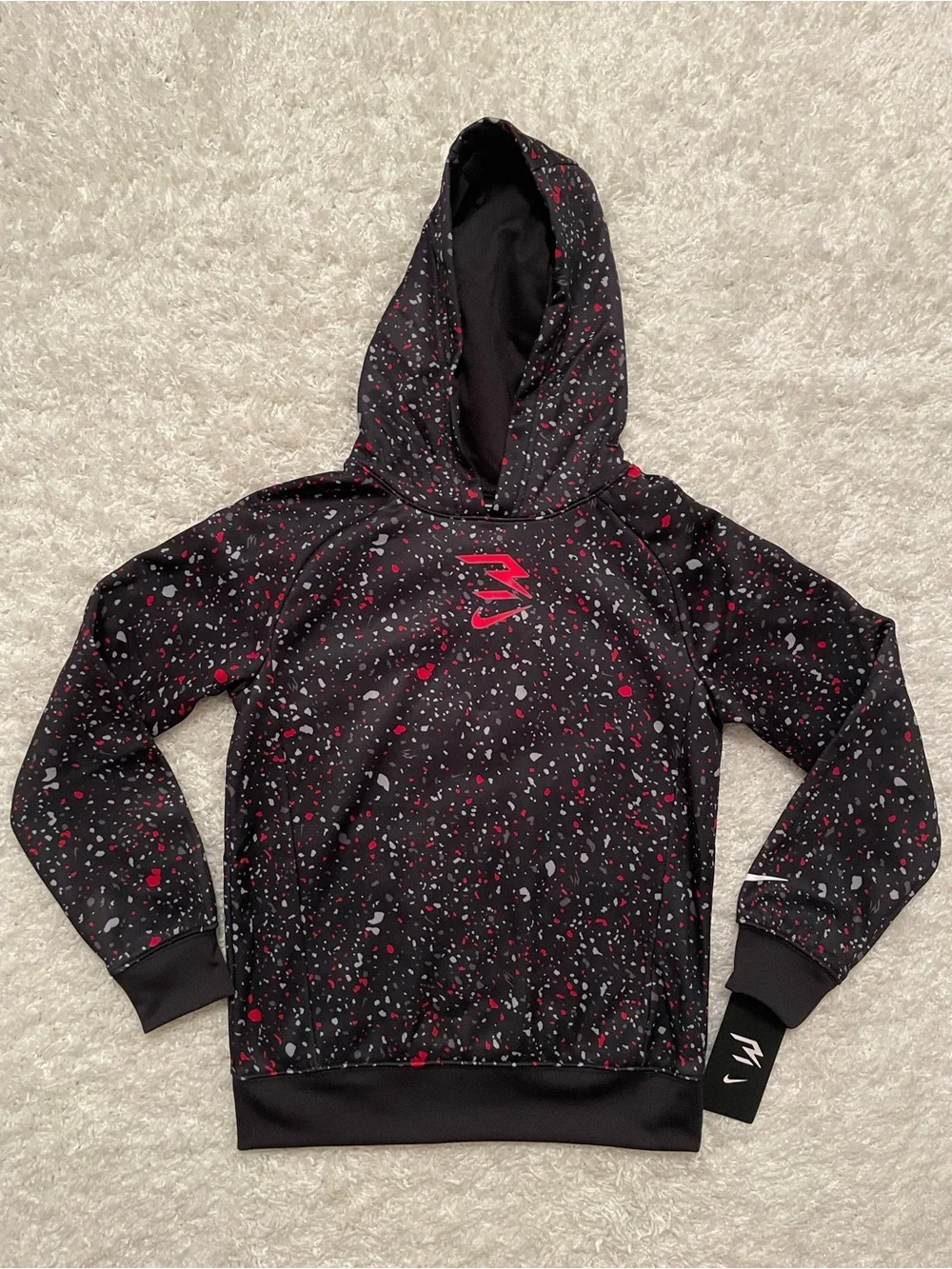 Boys Nike 3BRAND size Small Black & Red Matching Set NWT - Picture 2 of 9